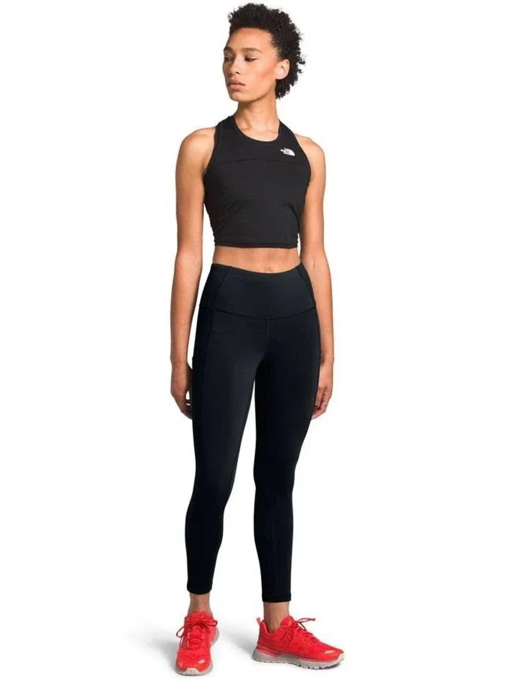 The North Face Luxe Motivation Pocket 7/8 Tight Leggings Black Hiking Yoga - M